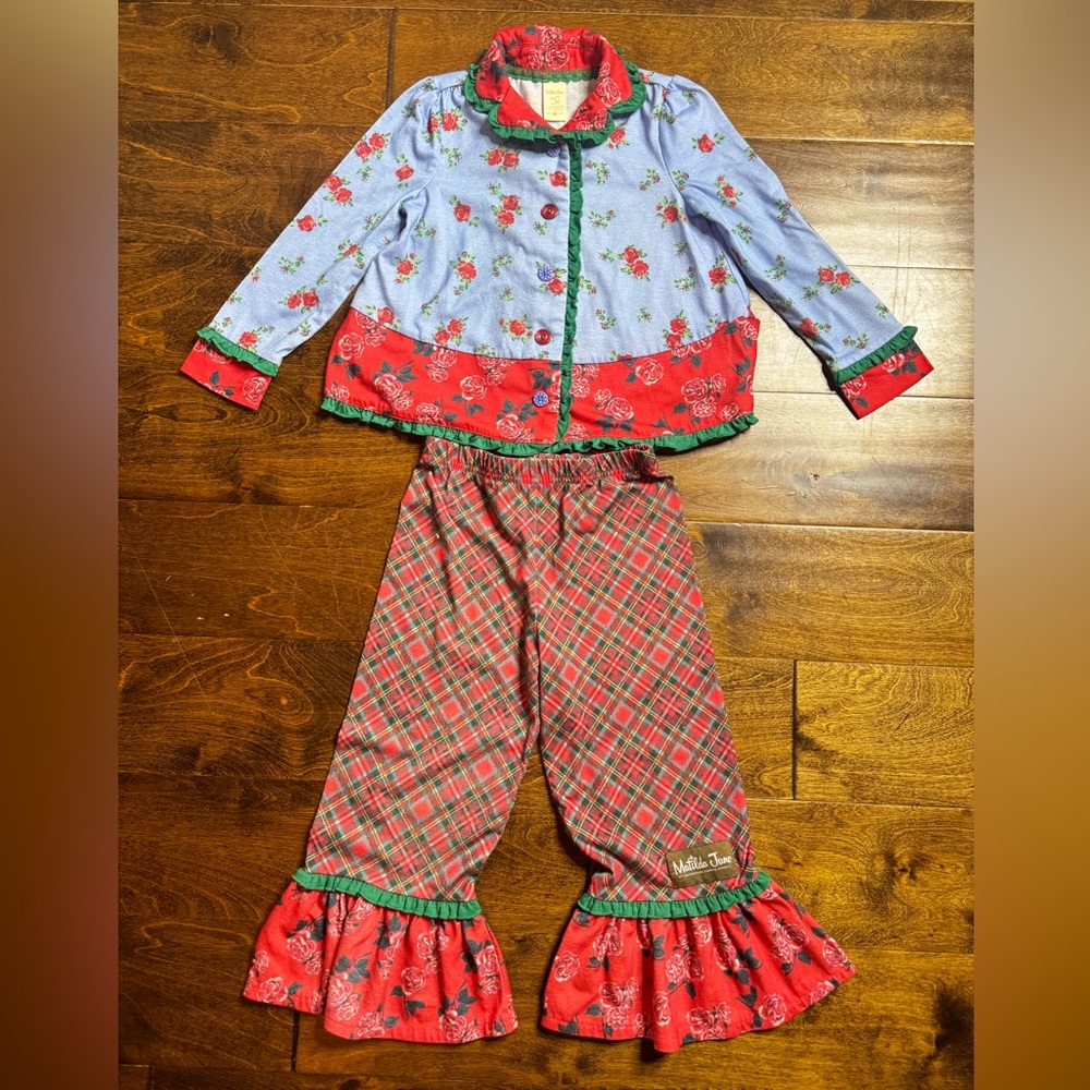 Matilda Jane long winters nap Kids Pajama Set size 4